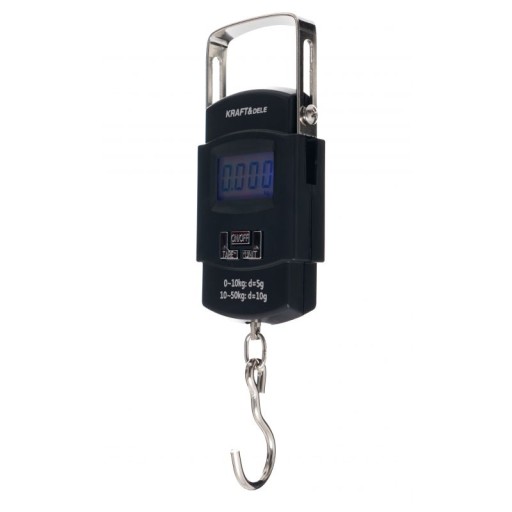 Váha na batožinu s háčikom Závesné LED batérie Kraft&Dele KD11413 max 50 KG
