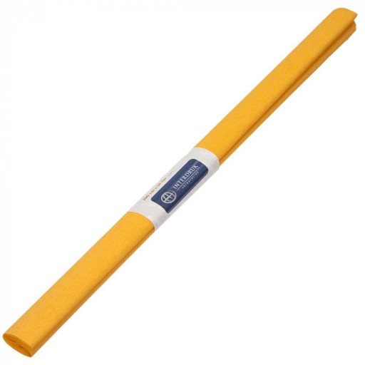 CRIPPED vreckový papier do školy 50CM 2M SVETLO ORANŽOVÝ VÝTLAČ