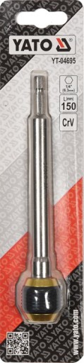 YATO MAGNETICKÝ DRŽIAK ŠESTIHRANNÝCH BITOV 1/4 x 150mm