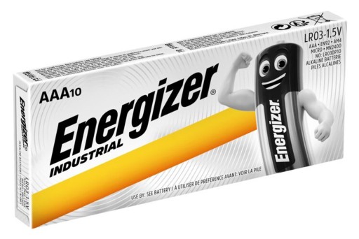 10 kusov alkalických batérií Energizer 1,5V LR03