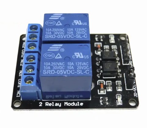 2-kanálový 5V AVR reléový modul Arduino Raspberry ARM 10A