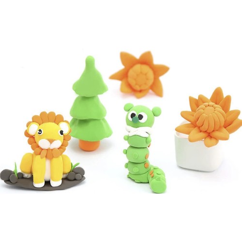 Penová hmota plastelína Polymérová hmota Magic Play súprava cesta x 48