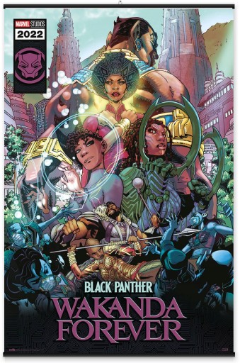 Plagát Marvel Black Panther Wakanda 61x91,5 cm