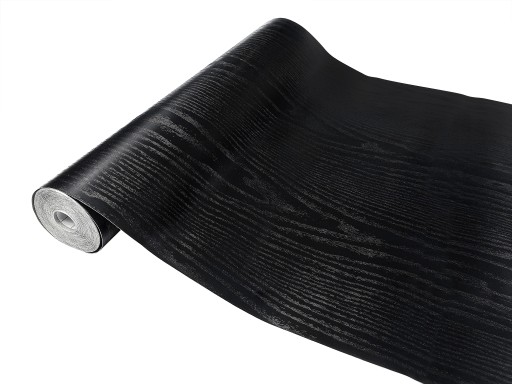 Samolepiaca fólia Nábytková dyha MAT ČIERNE DREVO Šírka rolky 45 cm