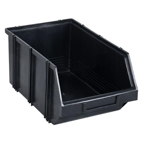 Plastová nádoba na skrutky MODBOX 1.1, čierna