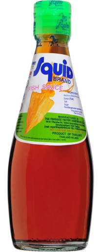 Thajská rybia omáčka s ančovičkami 300 ml Squid zn