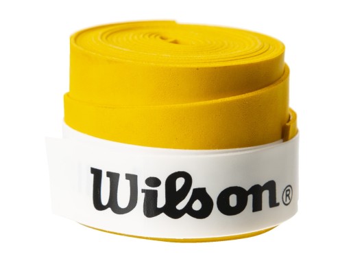 Matný tenisový obal Wilson Overgrip - žltý