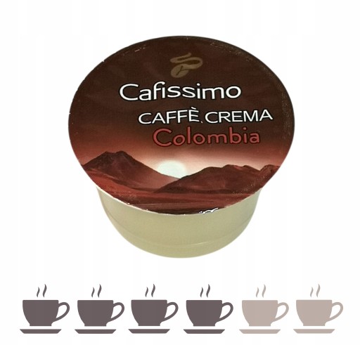 TCHIBO CAFISSIMO CAFFE CREAMA COLOMBIA 10 kapsúl
