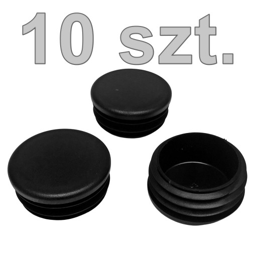 Zátky pre profilové rúry, priemer uzáveru 40 mm - 10 ks