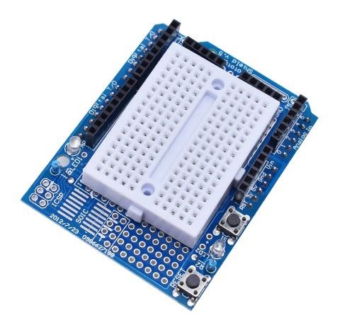 PROTOTYPOVÁ DOSKA PRE ARDUINO UNO MEGA2560 SET S PREMÝVAČOM 170 PÓL