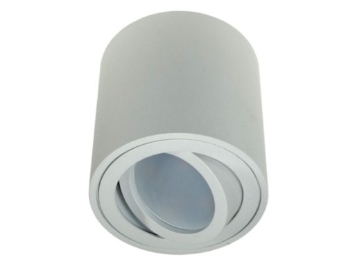 TUBA Lamp Nastaviteľná BIELA 1xGU10 LED Okrúhla