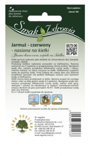 Kel semienka na klíčky Legutko 5 g