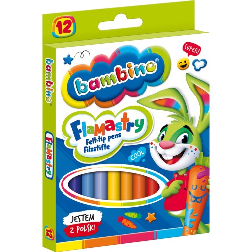 BAMBINO VÝLETY, ZNAČOVAČE, PERÁ, 12 FARIEB