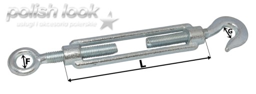 Napínač M14 O/H pozinkovaný 1 ks VEĽKOOBC
