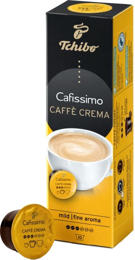 TCHIBO CAFISSIMO CAFFE CREMA JEMNÁ AROMA 10 VRCH