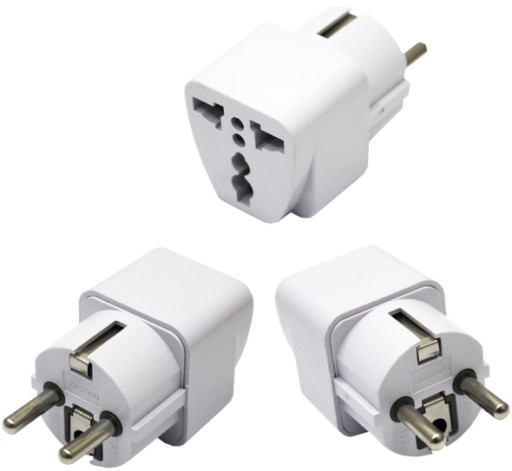 ADAPTÉR TYPU G ANGLICKÁ BRITTSKÁ ZÁSTRČKA EÚ TO UK