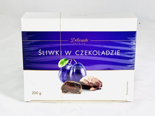Slivka v čokoláde Delicante 200g