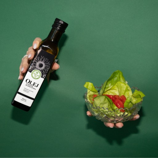 Za studena lisovaný slnečnicový olej Olejowy Raj 250 ml