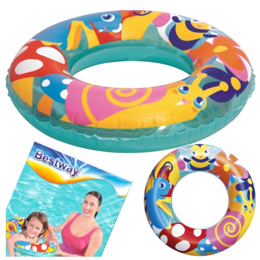 Bestway 36013 Vodný nafukovací kruh pre deti 3-6 rokov 56cm