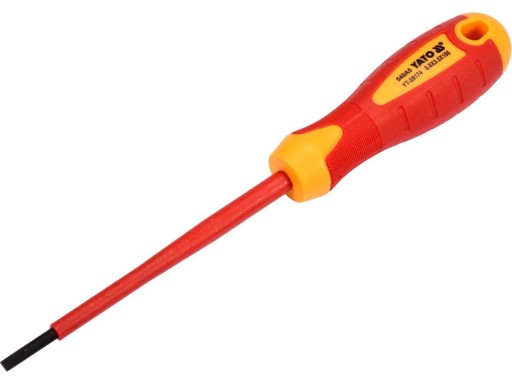 SKRUTKOVAČ PLOCHÝ SKRUTKOVAČ 3,5x100 mm VDE IZOL.