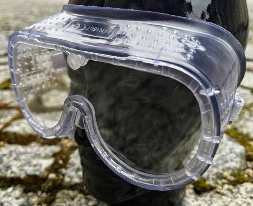 OCHRANNÉ OKULIARE, ANTI-SPLAY práca, gumička s reguláciou