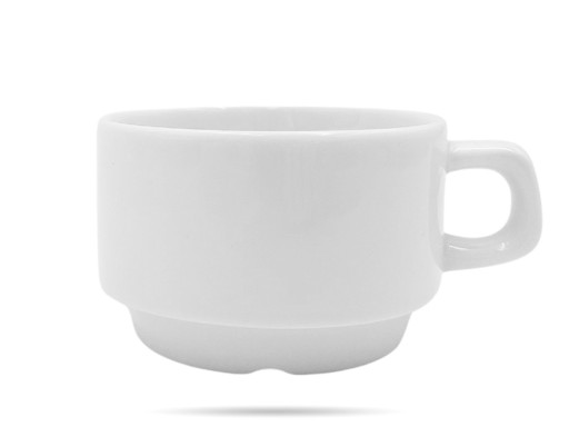 Stohovateľný pohár 200 ml PORCELÁN BOGUCICE