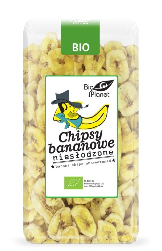 NESLADENÉ BANÁNOVÉ ČÍPKY 350 g - BIO PLANÉTA