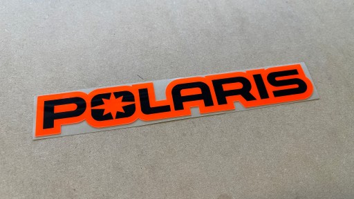 Samolepky Polaris 20cm Fluo - Nové logo