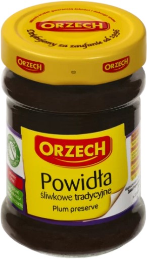 Tradičný slivkový lekvár Orzech 300g