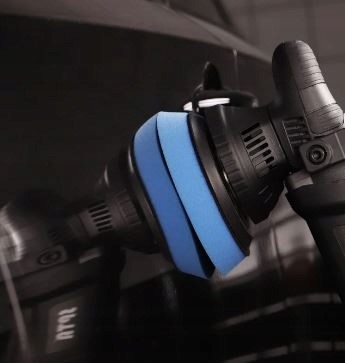 Zelený špongiový leštiaci pad 125mm tvrdý voštinový Kormax