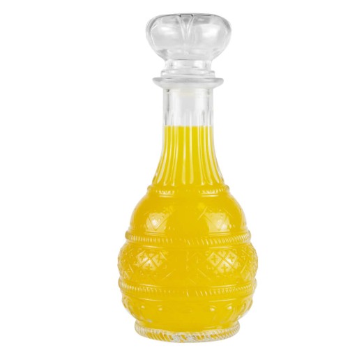 KARAFOVÁ FĽAŠA 500ML + SKLENENÉ viečko