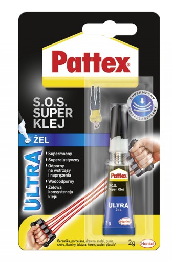 SUPER POWER GEL PATTEX S O S lepidlo 2g