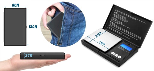 PRESNÁ VÁHA NA ŠPERKY PRESNÁ ELEKTRONICKÁ LEKÁRENSKÁ VÁHA 200g/0,01g