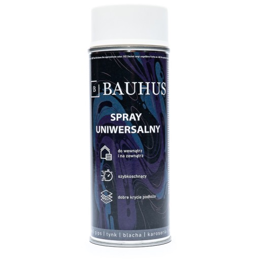 FARBA V SPREJE Matná biela FARBA V SPREJE ENAMEL RAL 9010 Matná Universal