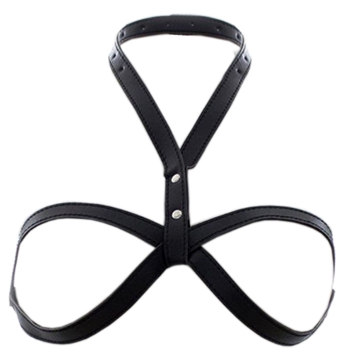 KOŽENÁ OPEN BRA BDSM vysoko vzrušujúce