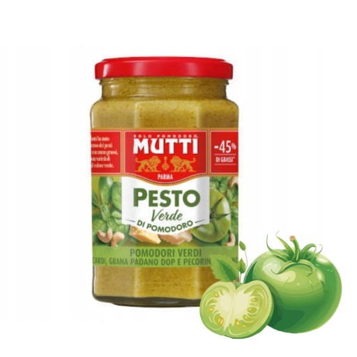 Mutti Pesto Verde pesto zo zelených paradajok 180g