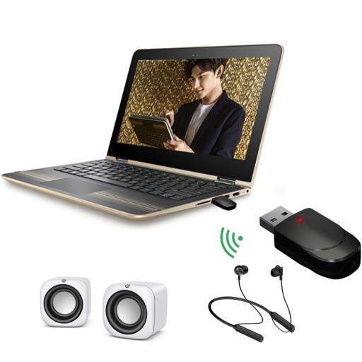 PRIJÍMAČ ZVUKU ADAPTÉR BLUETOOTH USB + AUX