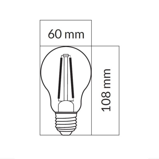 CLARO žiarovka 10,5W WW TEPLÁ FARBA LED E27