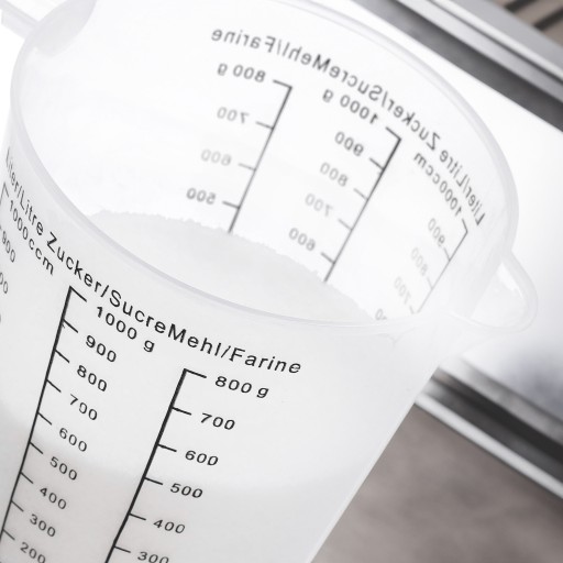 Kuchynská odmerka, džbán, pohár s váhou, rúčka, odmerka, kuchynské odmerky, 1l