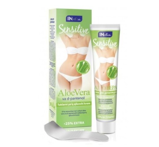 DEPILAČNÝ KRÉM S ALOE A D-PANTENOLOM 125ML