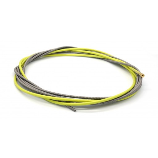 Červená oceľová vložka MIG špirála 1,0-1,2mm 4,4m