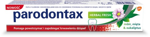 Parodontax Herbal Fresh zubná pasta pre citlivé ďasná 75 ml