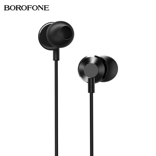 BM35 Audio slúchadlá 3,5 mm jack s KOVOVÝM mikrofónom