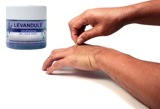 Levanduľová masť s levanduľovým olejom ukľudňujúca levanduľa na preležaniny 125ml