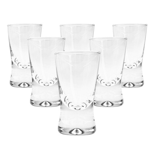 6x 25ML POHÁRE NA VODKU NA VODKU