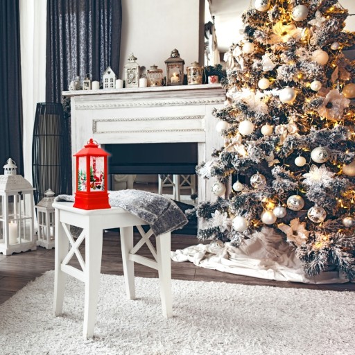 LAMPIÓN LAMPIÓN SANTA CLAUS ADVENT VIANOČNÝ ADVENT LED RORÁTY DEKORATÍVNE