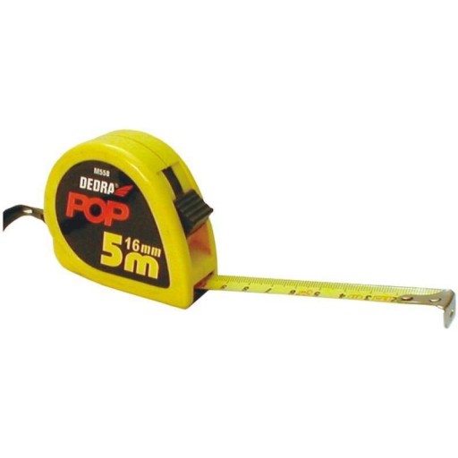 Rozmer 5m x 16mm pop žltá DEDRA