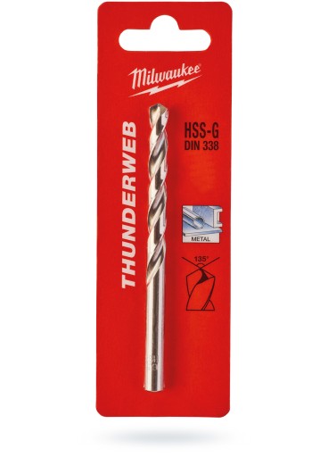 HSS-G vrták do kovu 7,5x109mm MILWAUKEE