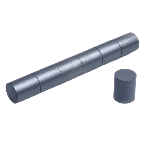 Cylindrický feritový magnet MW 8x10 F30, sada 50 kusov