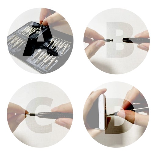 SADA PRESNÝCH SKRUTKOVAČOV MAGNETICKÉ SKRUTKOVAČE TORX KUFRE 25 v 1